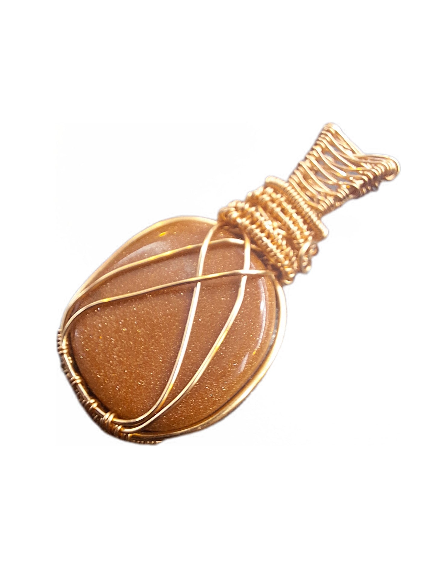 Goldstone pendant